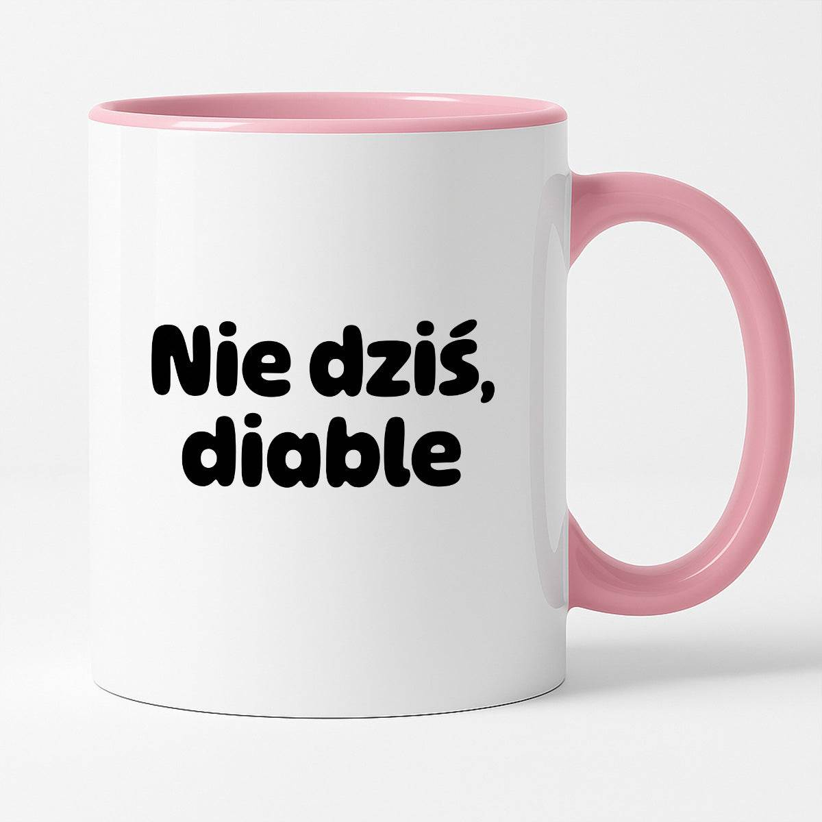 Kubek z nadrukiem - "Nie dziś, diable"