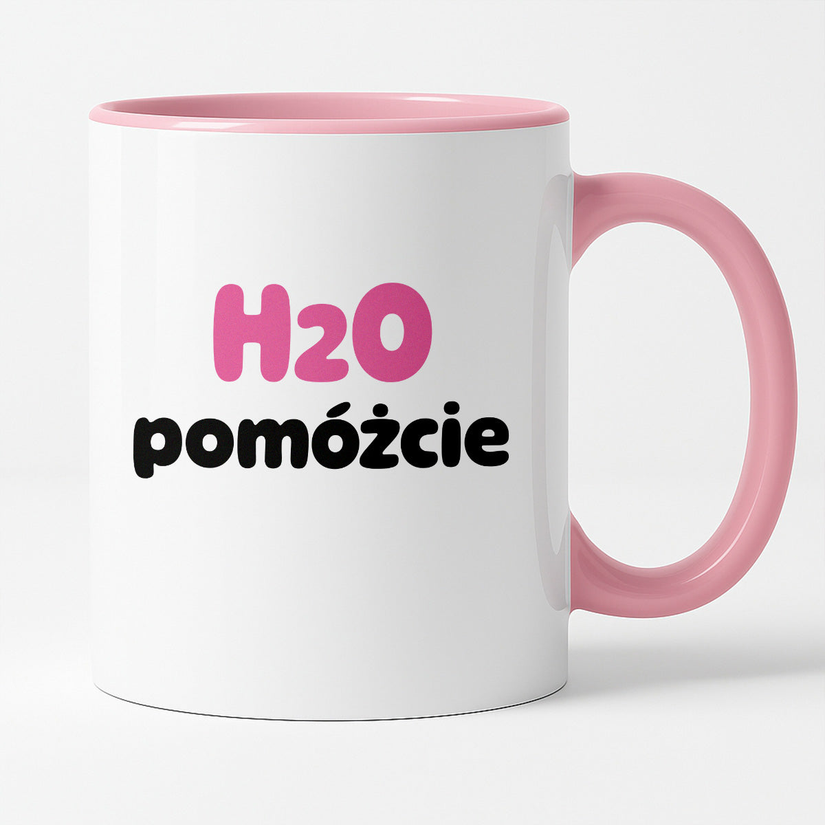 Kubek z nadrukiem - "H2O pomóżcie"
