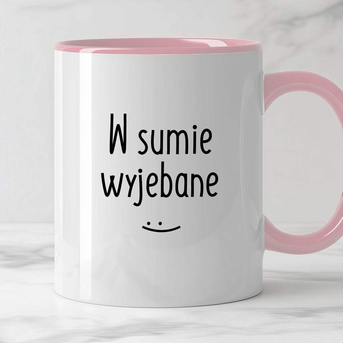 Kubek z nadrukiem "W sumie wyjebane" FB