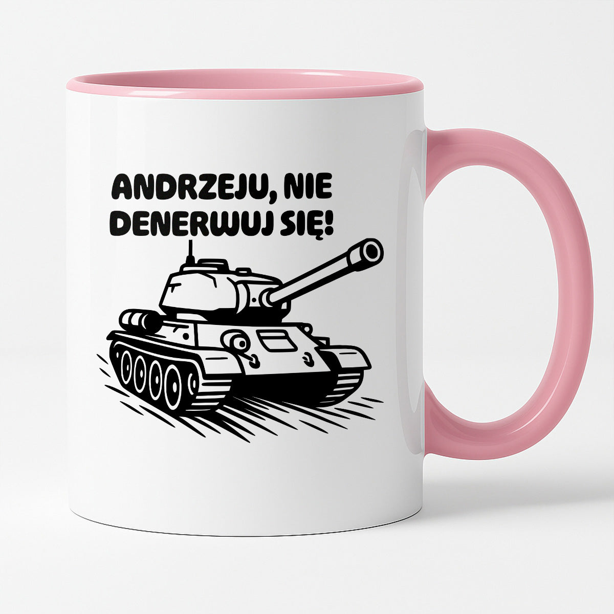 Kubek z nadrukiem - HITY POLSKIEGO INTERNETU - "Andrzeju, nie denerwuj się"