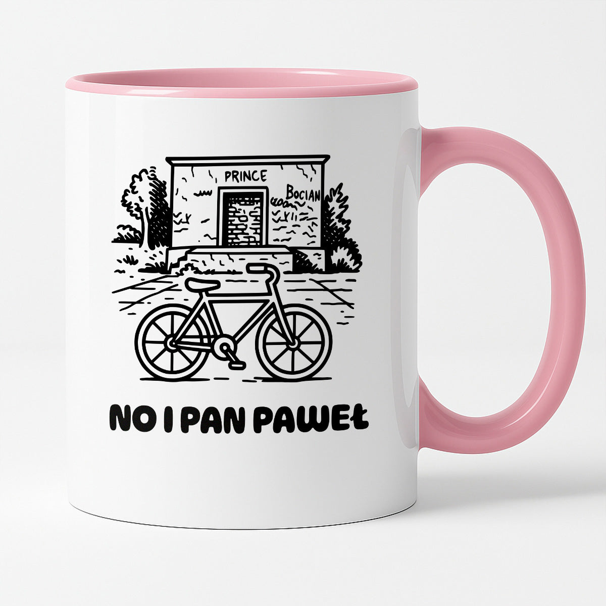 Kubek z nadrukiem - HITY POLSKIEGO INTERNETU - PAWEŁ JUMPER - "No i Pan Paweł"