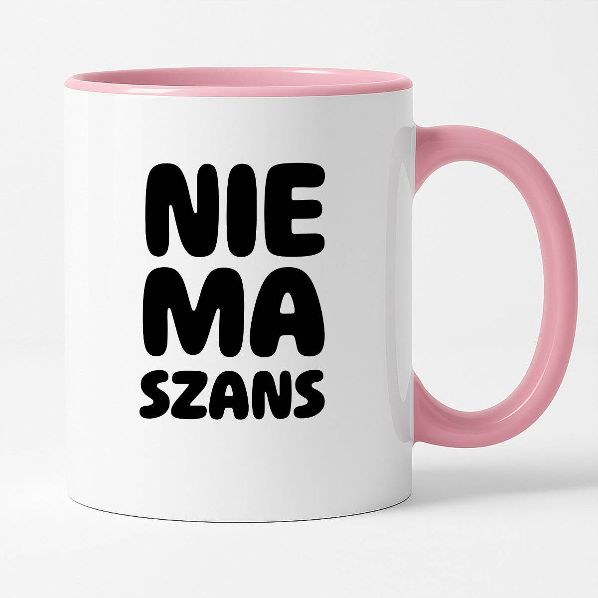 Kubek z nadrukiem - "NIE MA SZANS"