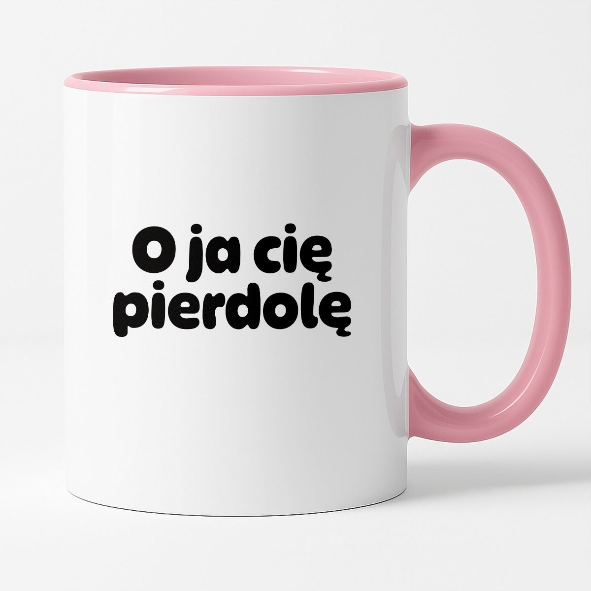 Kubek z nadrukiem - "O ja cię pierdolę"