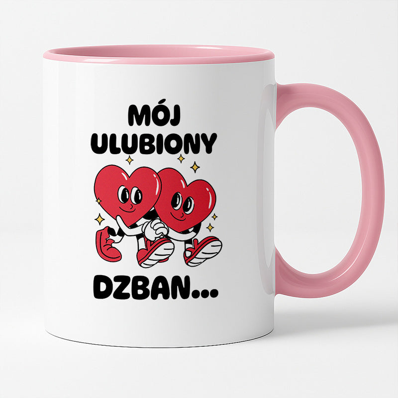 Kubek z nadrukiem "Mój ulubiony dzban"