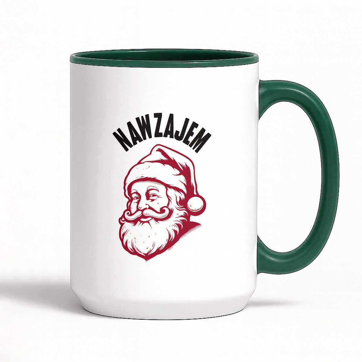 Kubek świąteczny z Mikołajem "Nawzajem"