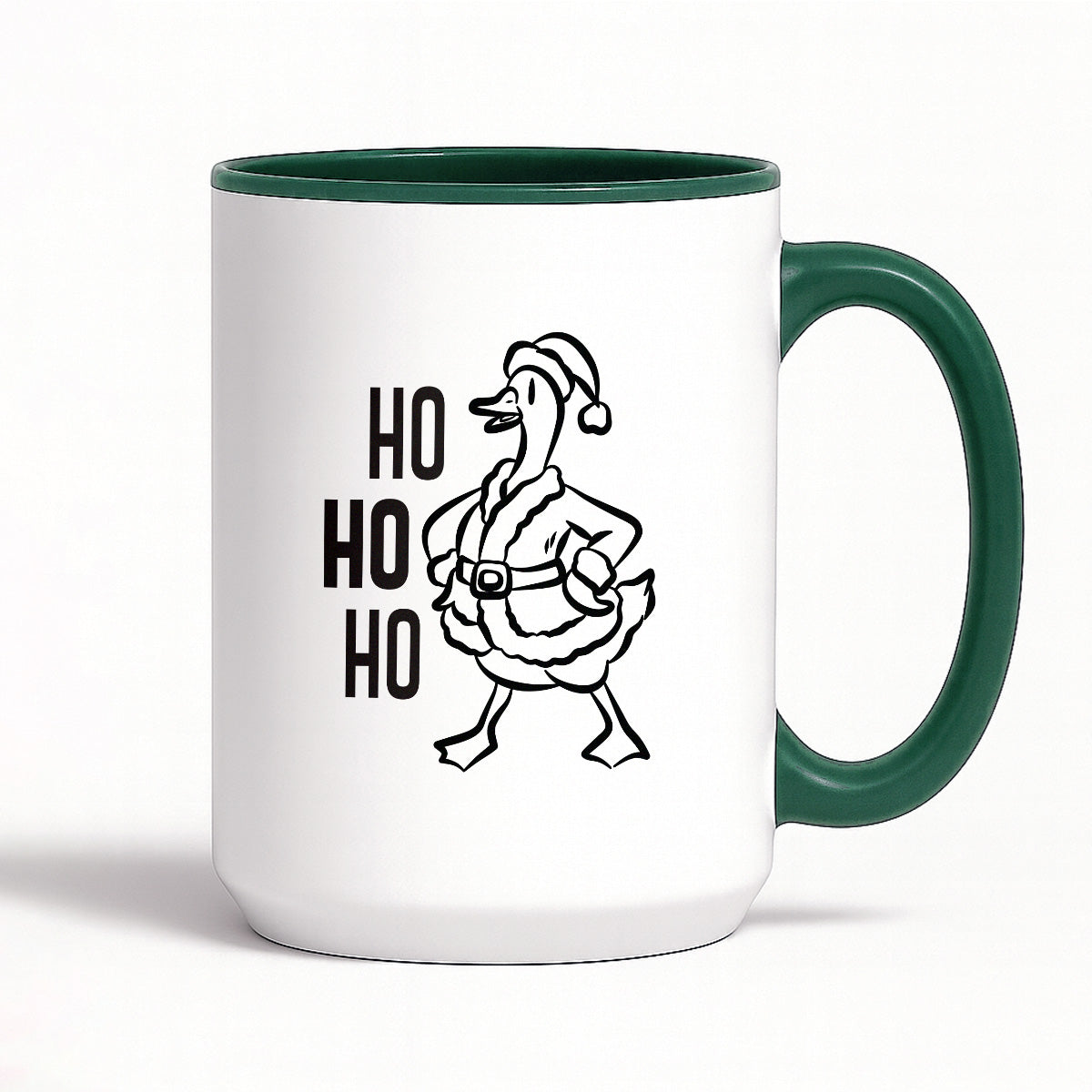 Kubek świąteczny z GĄSKĄ - "HO HO HO"