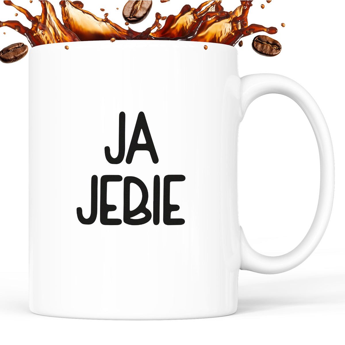 Kubek z nadrukiem "Ja jebie"