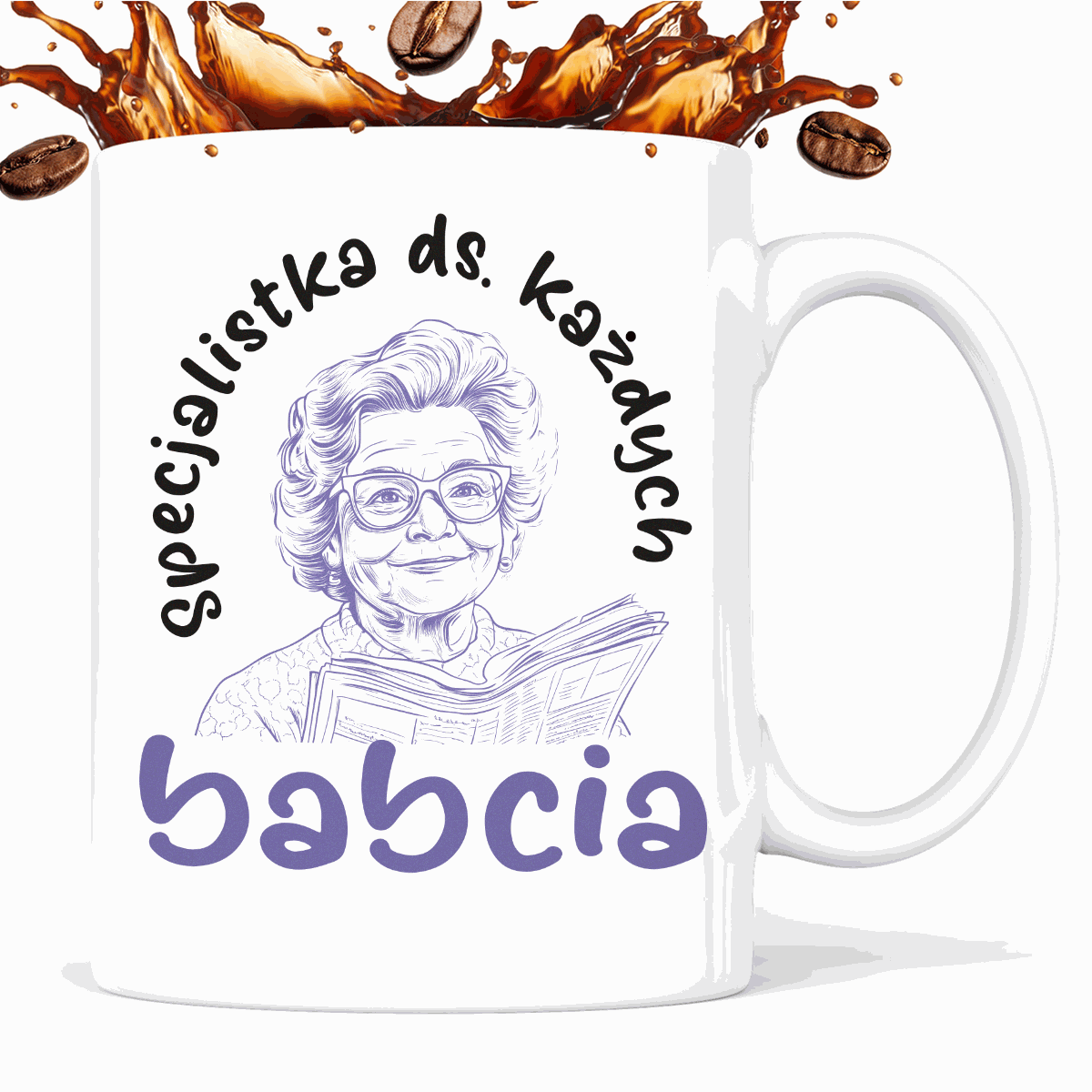 Kubek dla Babci - "Specjalistka ds. każdych"