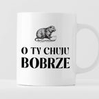 Kubek z nadrukiem "O Ty chuju bobrze" 330 ml