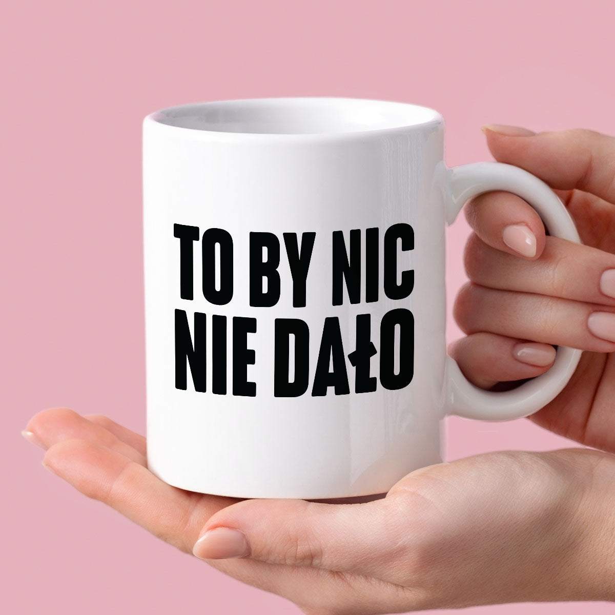 Kubek z nadrukiem "To by nic nie dało" cytat M. Pudzianowski