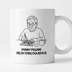 Kubek dla Babci / Dziadka - "Panny pewnie się za Tobą oglądają"