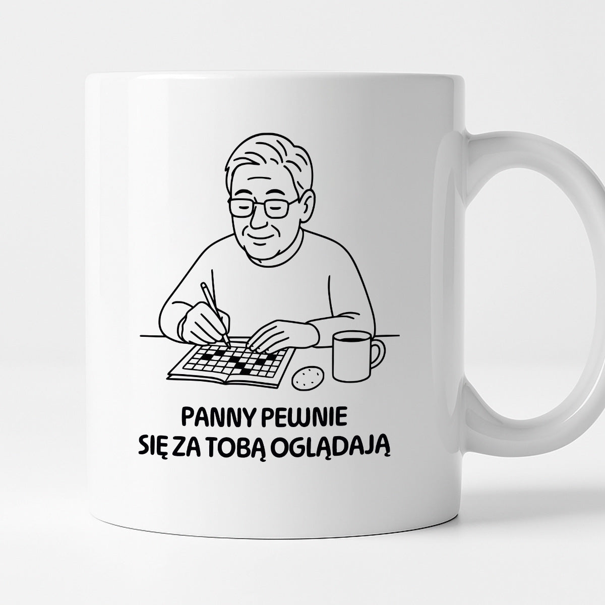 Kubek dla Babci / Dziadka - "Panny pewnie się za Tobą oglądają"