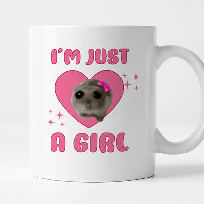 Kubek z nadrukiem "I'm just a girl"