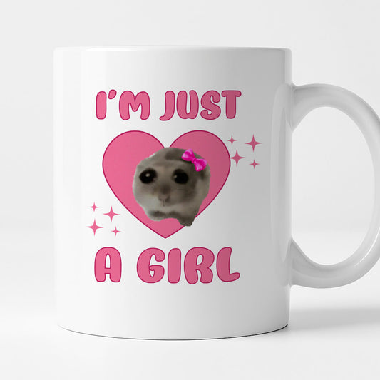 Kubek z nadrukiem "I'm just a girl"