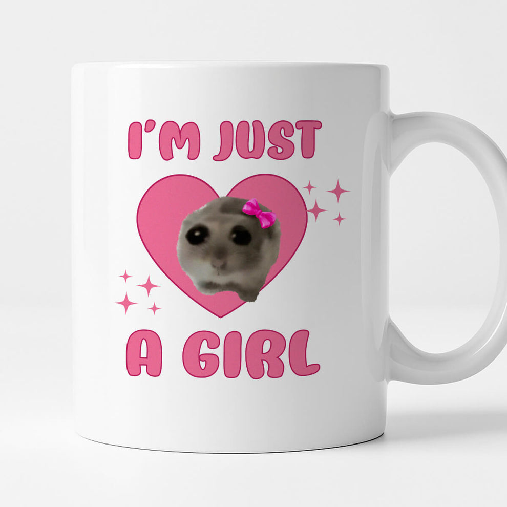 Kubek z nadrukiem "Im just a girl"
