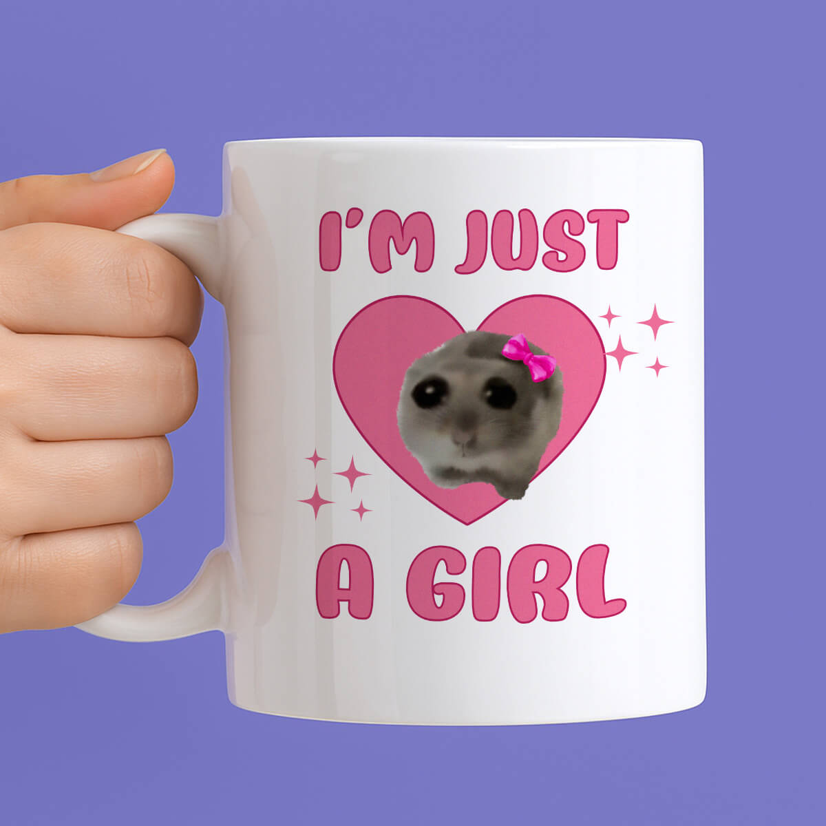 Kubek z nadrukiem "I'm just a girl"