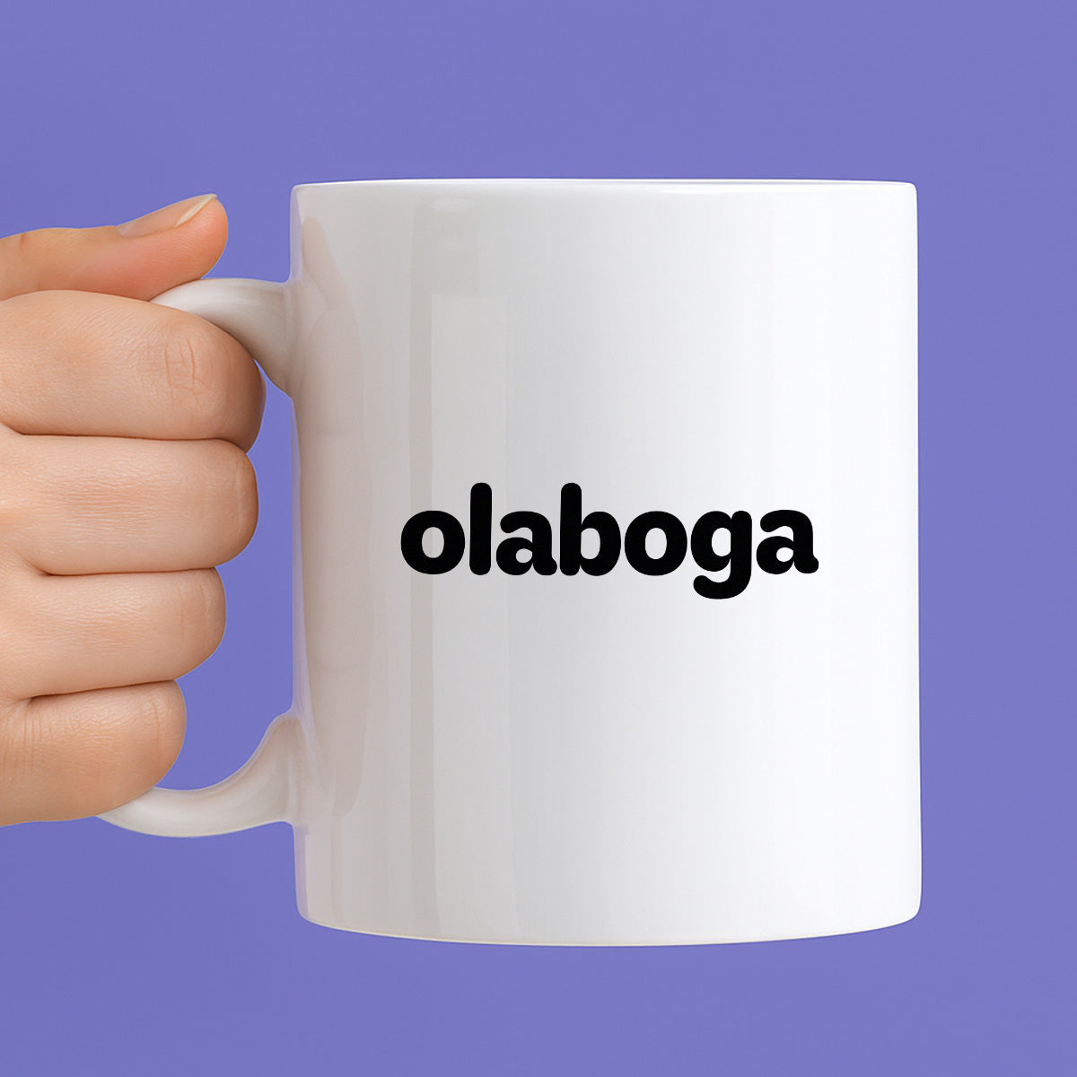 Kubek z nadrukiem - "olaboga"