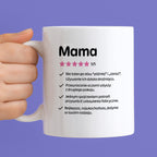 Kubek z nadrukiem - "Mama 5/5"