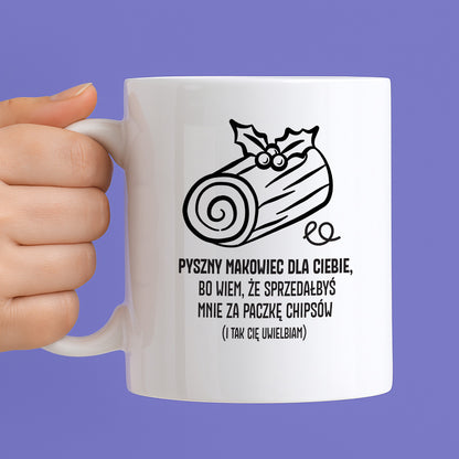 Kubek świąteczny - "MAKOWIEC" II