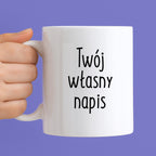 Kubek spersonalizowany z własnym napisem II