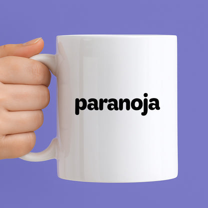 Kubek z nadrukiem - "paranoja"