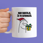 Kubek świąteczny mem "Mam nadzieję, że to Eutanazol"