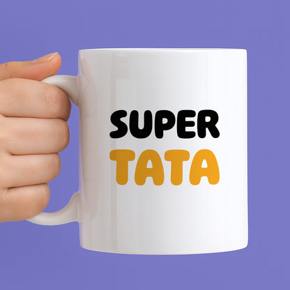 Kubek z nadrukiem - "SUPER TATA"