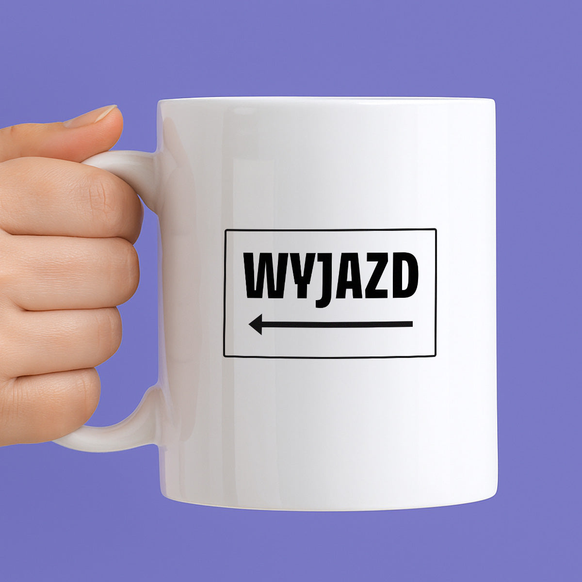 Kubek z nadrukiem - "Wyjazd"