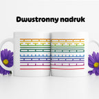 Kubek z nadrukiem - INCOGNITO / WZOREK - I LIKE DICK [KOLOROWY]