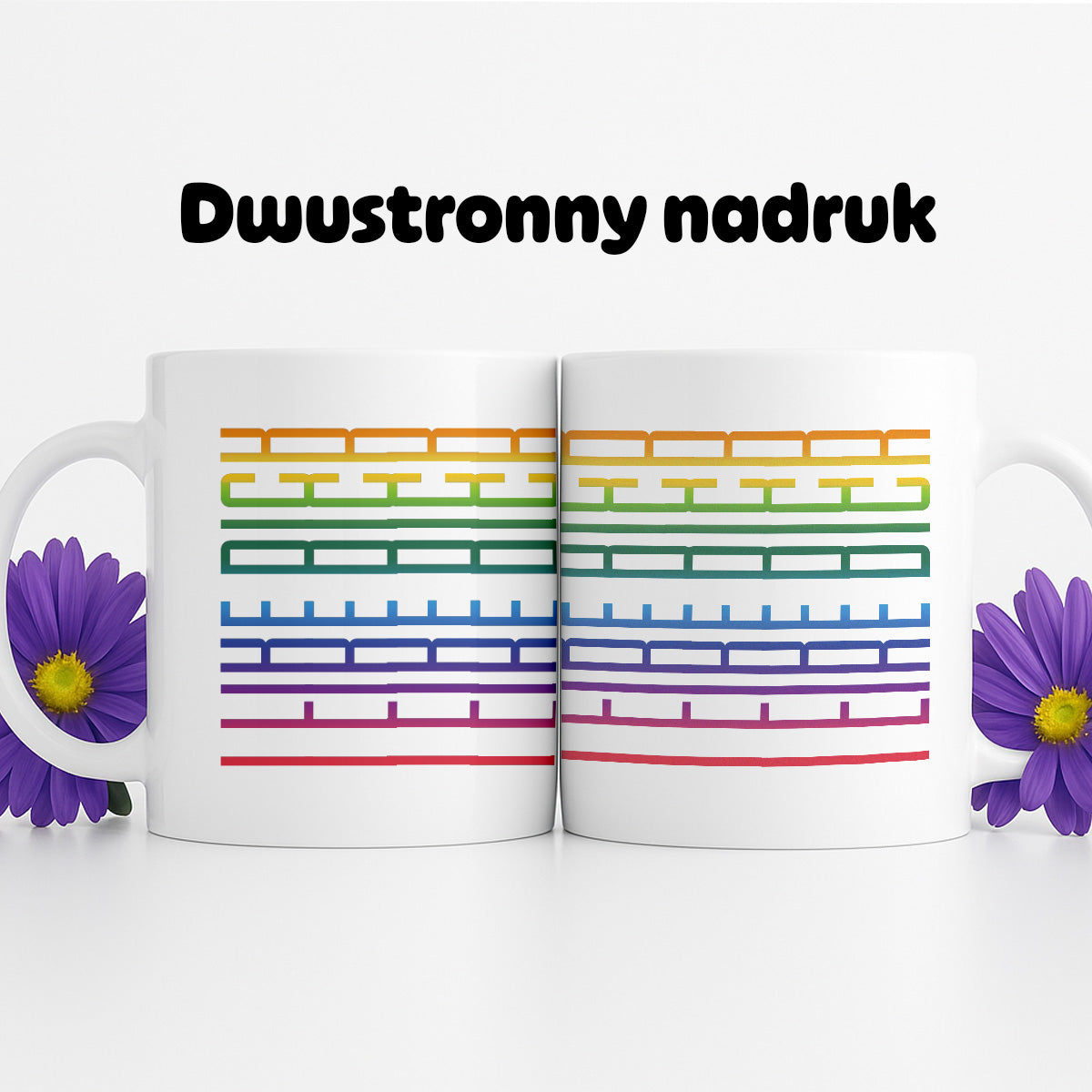 Kubek z nadrukiem - INCOGNITO / WZOREK - I LIKE DICK [KOLOROWY]