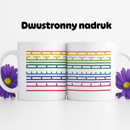Kubek z nadrukiem - INCOGNITO / WZOREK - I LIKE DICK [KOLOROWY]