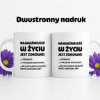 Kubek z nadrukiem - "Najważniejsze w życiu jest zdrowie!"