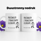 Kubek z nadrukiem na ODEJŚCIE Z PRACY - "Pracowałem z prawdziwymi legendami"