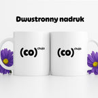Kubek z nadrukiem - "co do ch*ja"