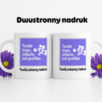 Kubek spersonalizowany z własnym zdjęciem / grafiką i podpisem