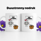 Kubek świąteczny mem "Nosz ja pierdole"