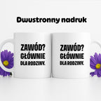 Kubek z nadrukiem - "Zawód? Głównie dla rodziców"