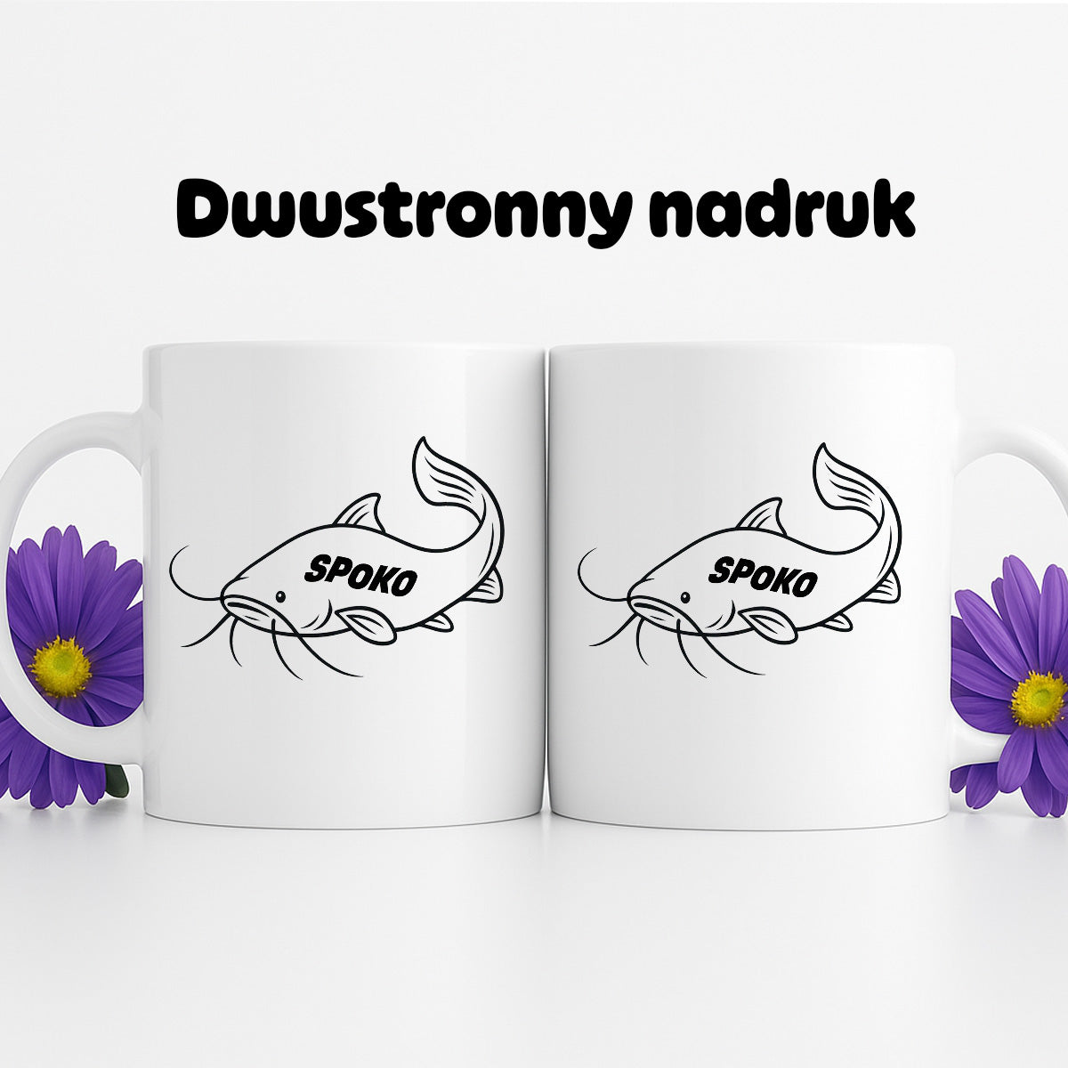 Kubek z nadrukiem "w sumie spoko"