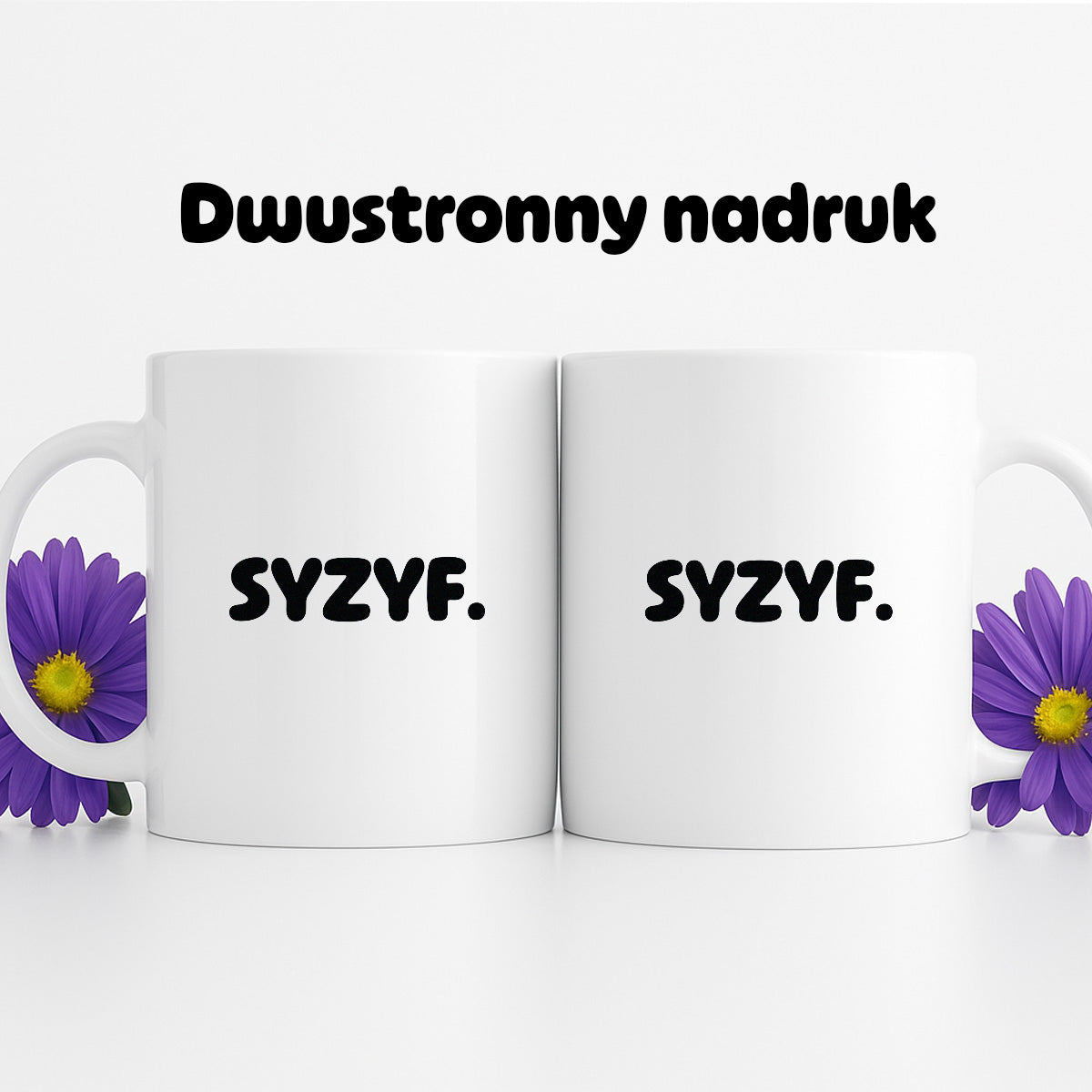 Kubek z nadrukiem - "SYZYF."