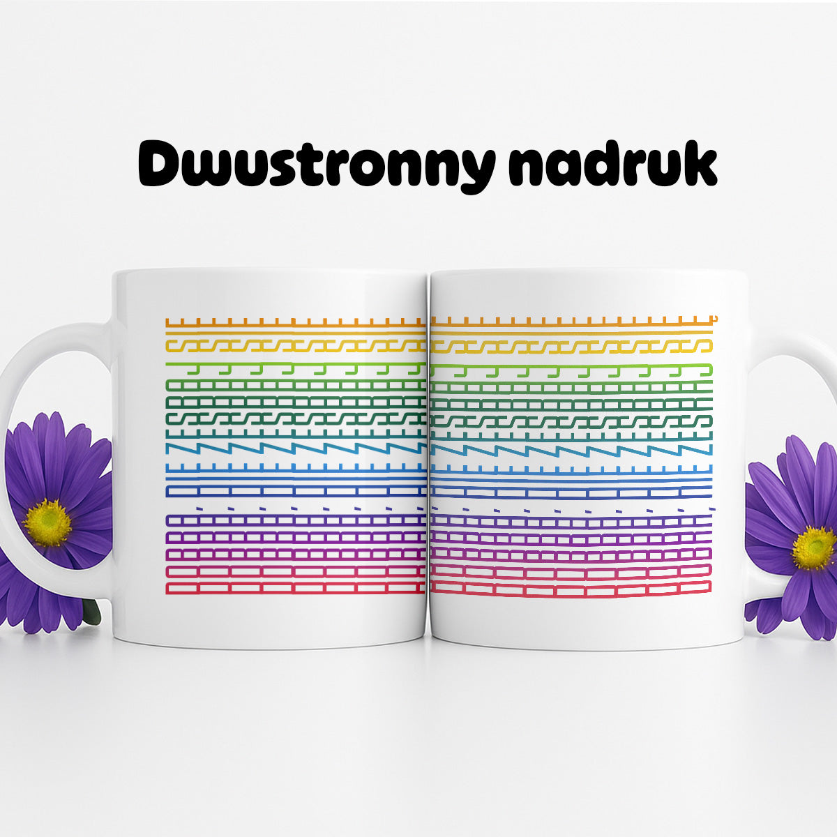 Kubek z nadrukiem - INCOGNITO / WZOREK - "Dobra, nie zesraj się" [KOLOROWY]