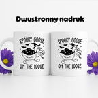 Kubek z nadrukiem "Spookie goose on the loose"