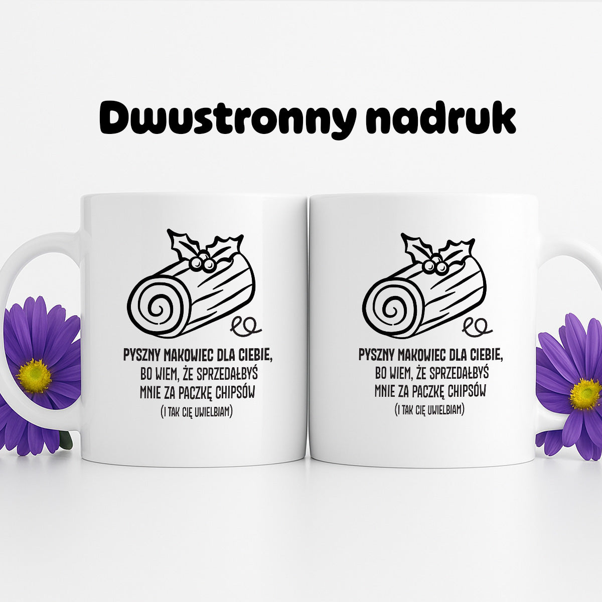 Kubek świąteczny - "MAKOWIEC" II