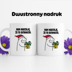 Kubek świąteczny mem "Mam nadzieję, że to Eutanazol"