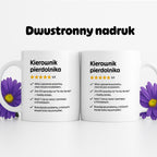 Kubek z nadrukiem "Kierownik pierdolnika"