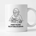 Kubek dla Babci / Dziadka - "Panny pewnie się za Tobą oglądają"