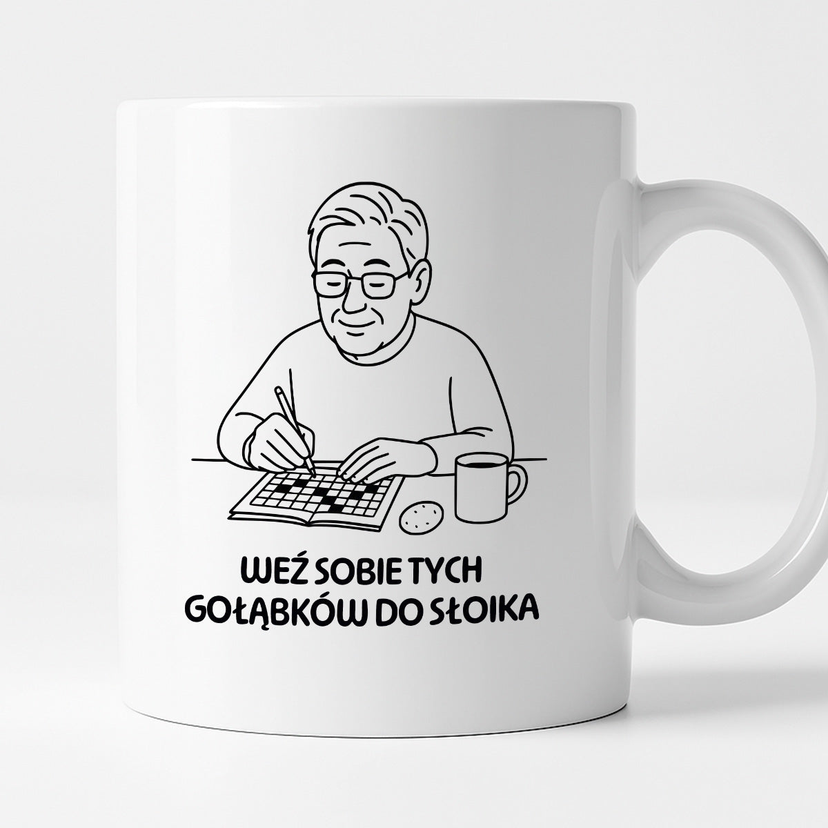 Kubek dla Babci / Dziadka - "Może ja Ci dam tych gołąbków do słoika"