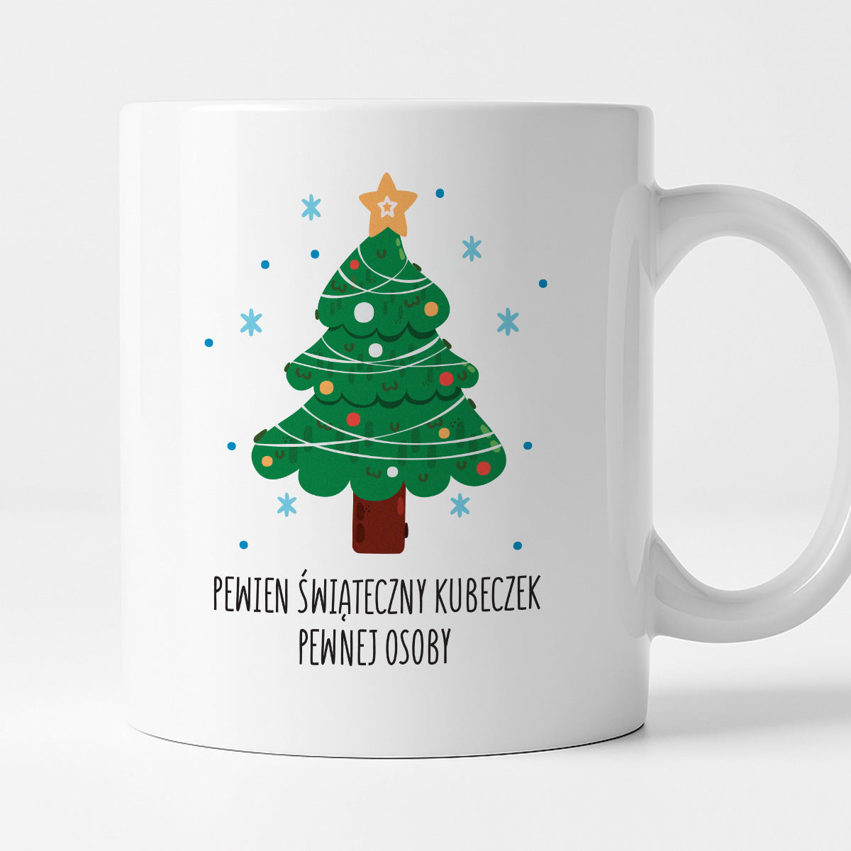 Kubek świąteczny - "Pewien świąteczny kubeczek pewnej osoby"