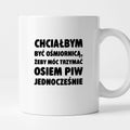 Kubek z nadrukiem - "Chciałbym być ośmiornicą"