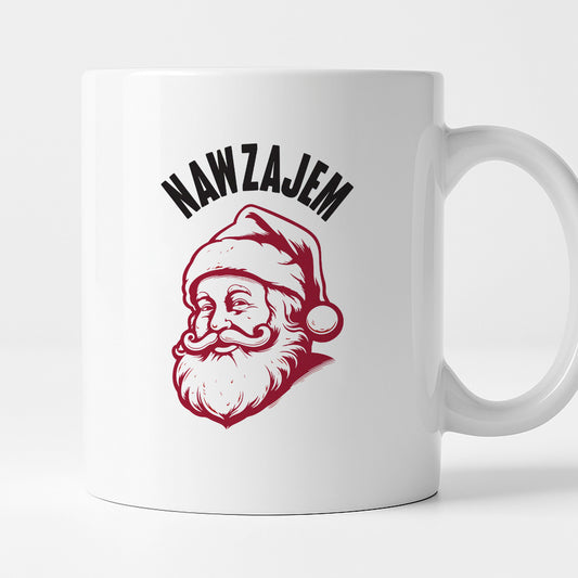 Kubek świąteczny z Mikołajem "Nawzajem"