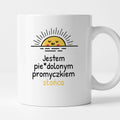 Kubek z nadrukiem - "Jestem pie*dolonym promyczkiem słonca"